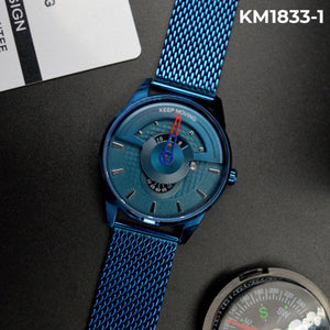 Luzminara™ | KM1833 RELOJ KEEP MOVING HORA GIRATORIA